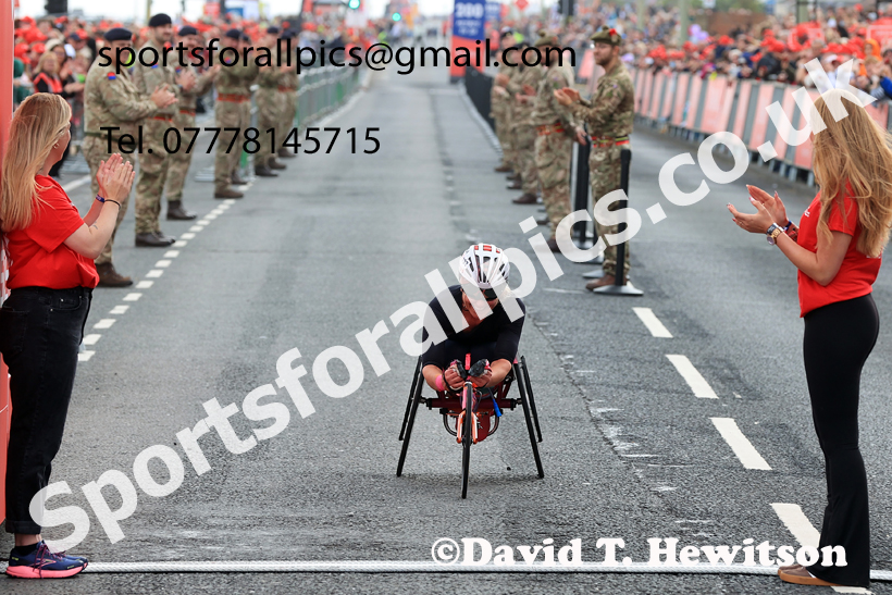 Great North Run Wheelchair, 2025 AJ Bell Great North Run. Photo: David T. Hewitson/Sports for All Pics
